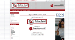 Desktop Screenshot of online-excel.de